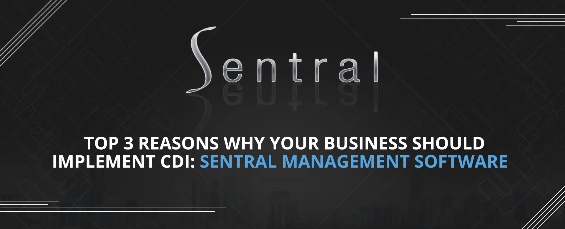Top 3 Reasons Why Your Business Should Implement CDI Sentral Management Software