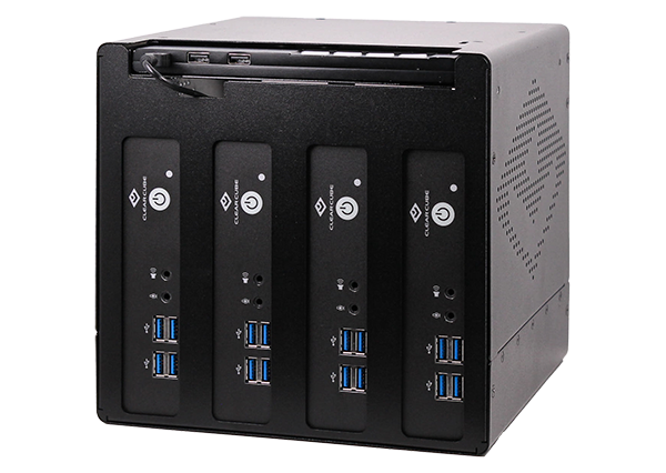 NUC Computers in High Security Network KVM